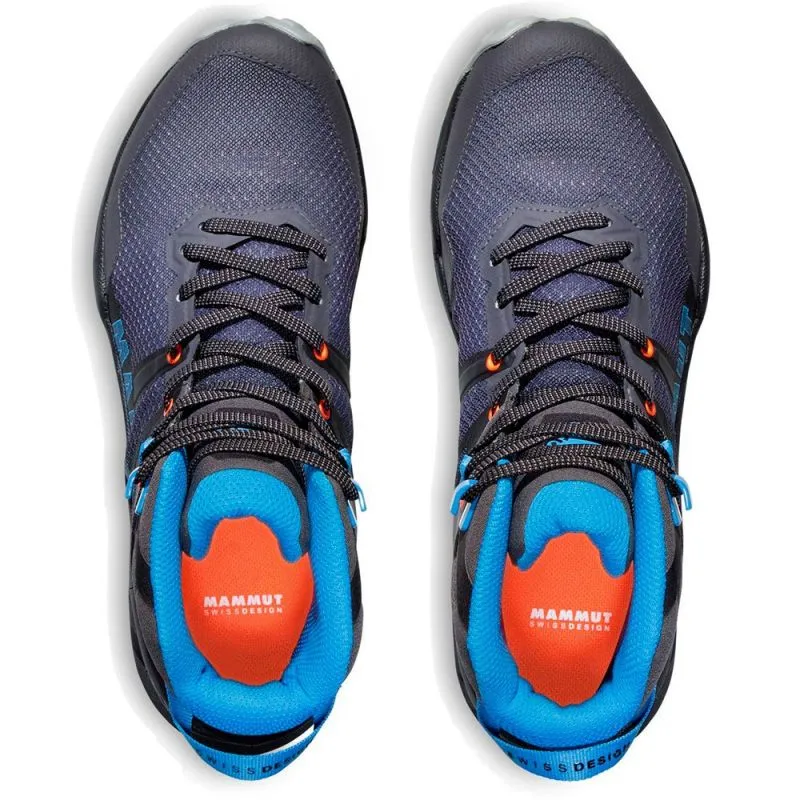 BOTA DE MONTAñA MAMMUT SERTIG II MID GTX (TITANIO OSCUROGENCIANA CLARO) MUJER