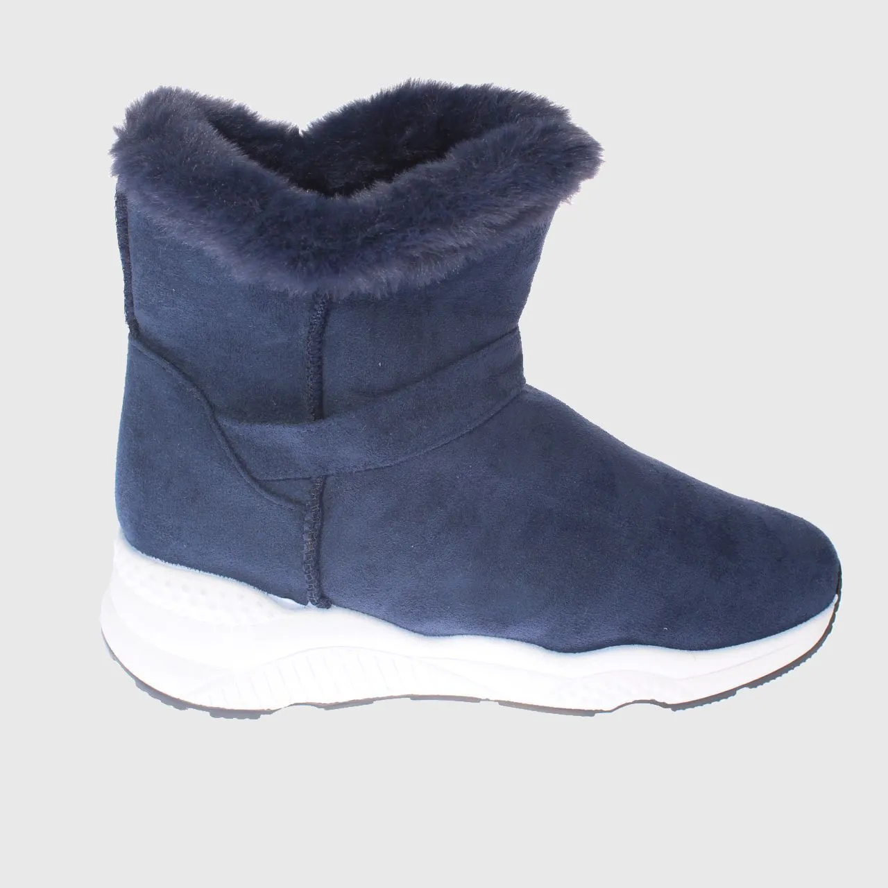 Bota Piel Azul Vía Franca Art. 52102b30345dblue