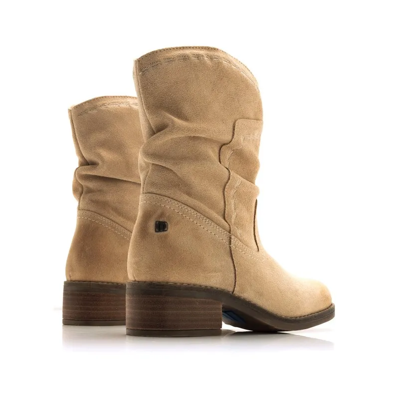 Botines Casual de Mujer MTNG FRONTIER Beige 55753