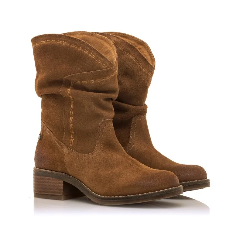 Botines Casual de Mujer MTNG FRONTIER Marron 55752
