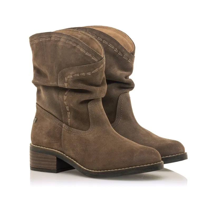 Botines Casual de Mujer MTNG FRONTIER Marron 55754