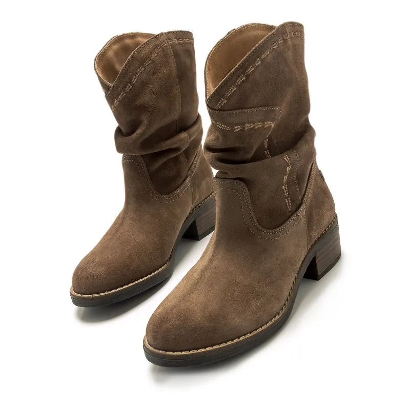 Botines Casual de Mujer MTNG FRONTIER Marron 55754