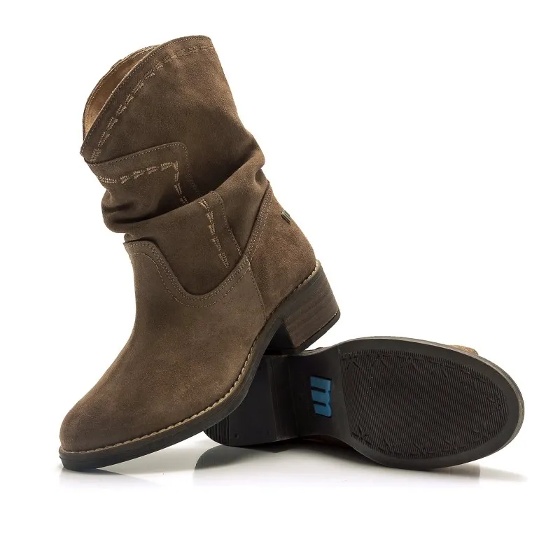 Botines Casual de Mujer MTNG FRONTIER Marron 55754