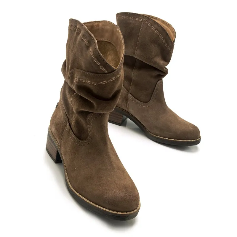 Botines Casual de Mujer MTNG FRONTIER Marron 55754