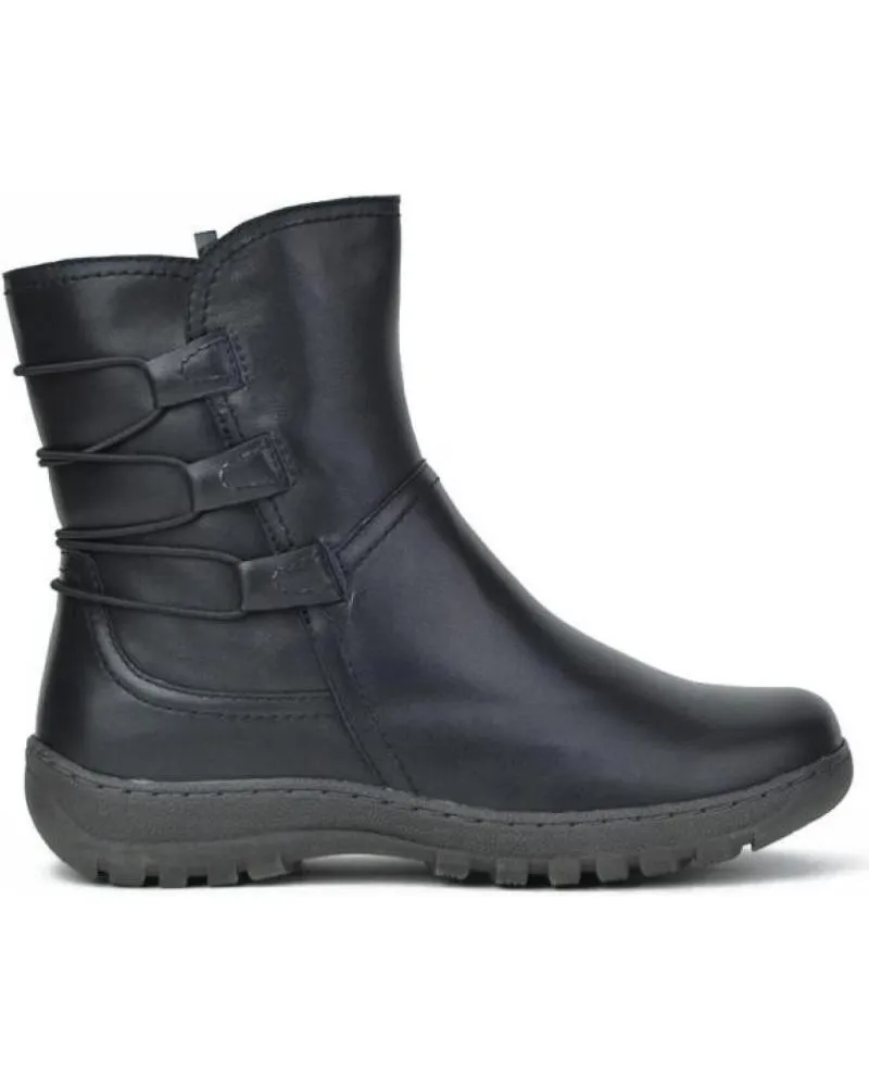 BOTINES CORONEL TAPIOCCA  DE MUJER BOTINES DE MUJER T93111  PIEL NEGROPIEL NEGRO