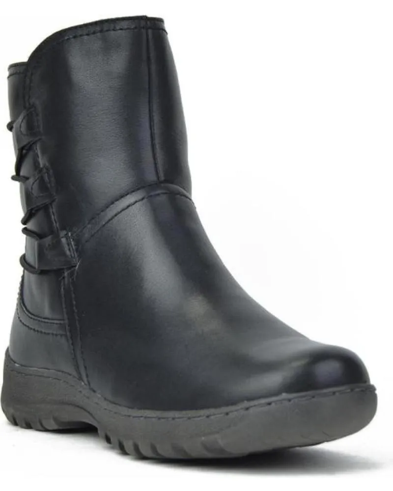 BOTINES CORONEL TAPIOCCA  DE MUJER BOTINES DE MUJER T93111  PIEL NEGROPIEL NEGRO