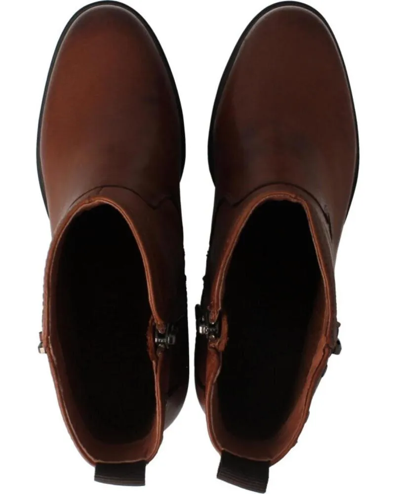 Botines de Mujer CARMELA BOTIN PIEL CAMEL