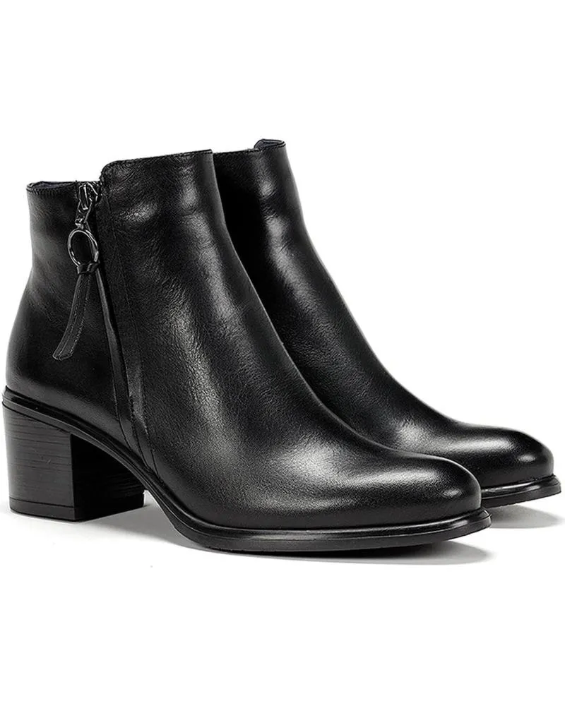 Botines de Mujer DORKING BOTIN  DE TACON PIKOLINOS NEGRO