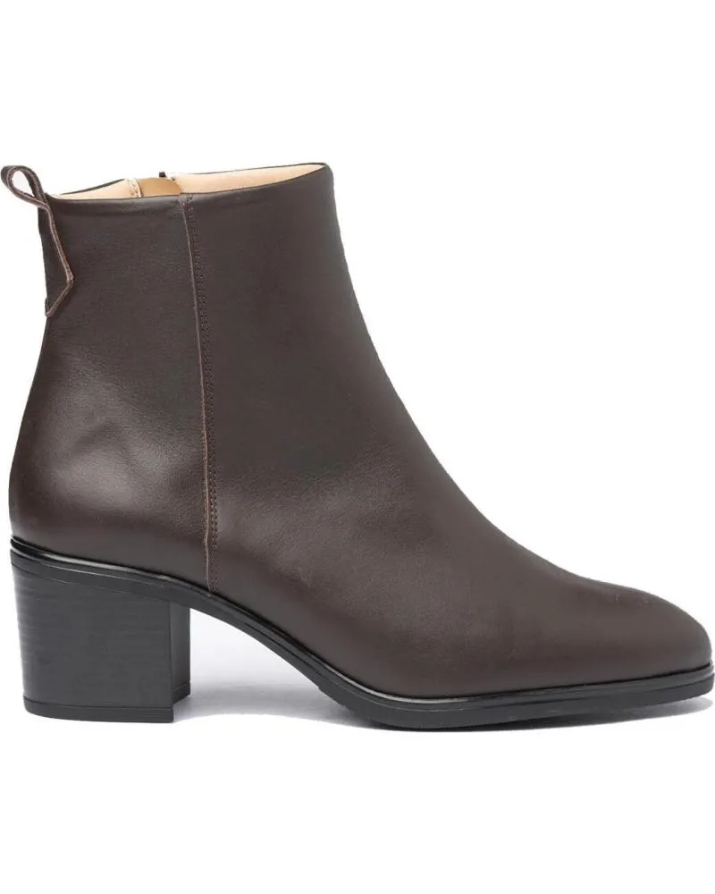 Botines de Mujer EVA MAÑAS BOTIN PIEL 1302 MARRON