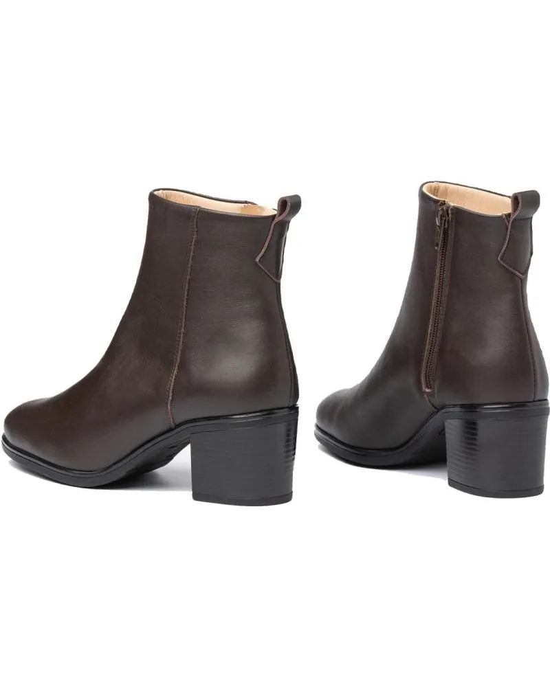 Botines de Mujer EVA MAÑAS BOTIN PIEL 1302 MARRON