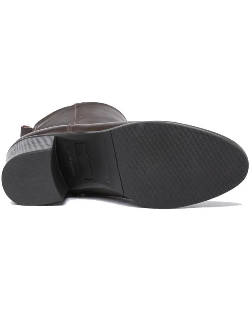 Botines de Mujer EVA MAÑAS BOTIN PIEL 1302 MARRON