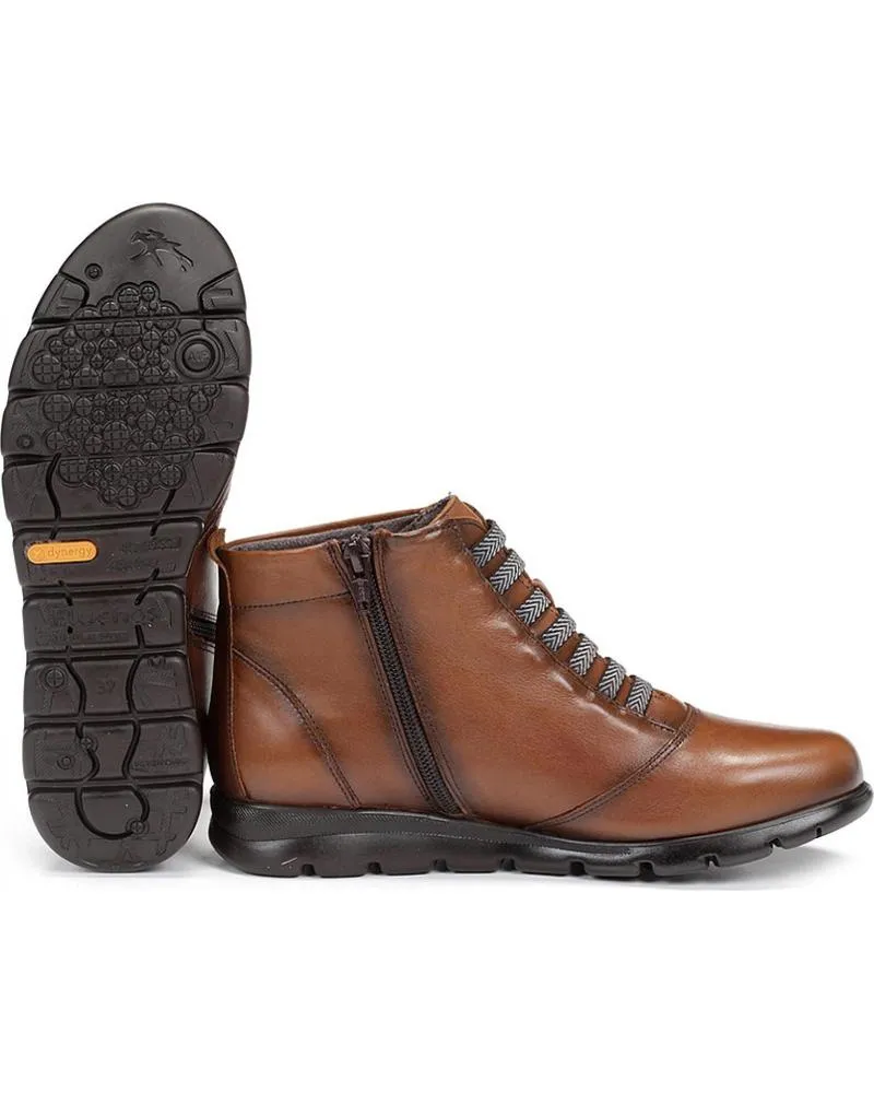 Botines de Mujer FLUCHOS BOTIN PIEL CUERO CONFORT CUERO CUERO
