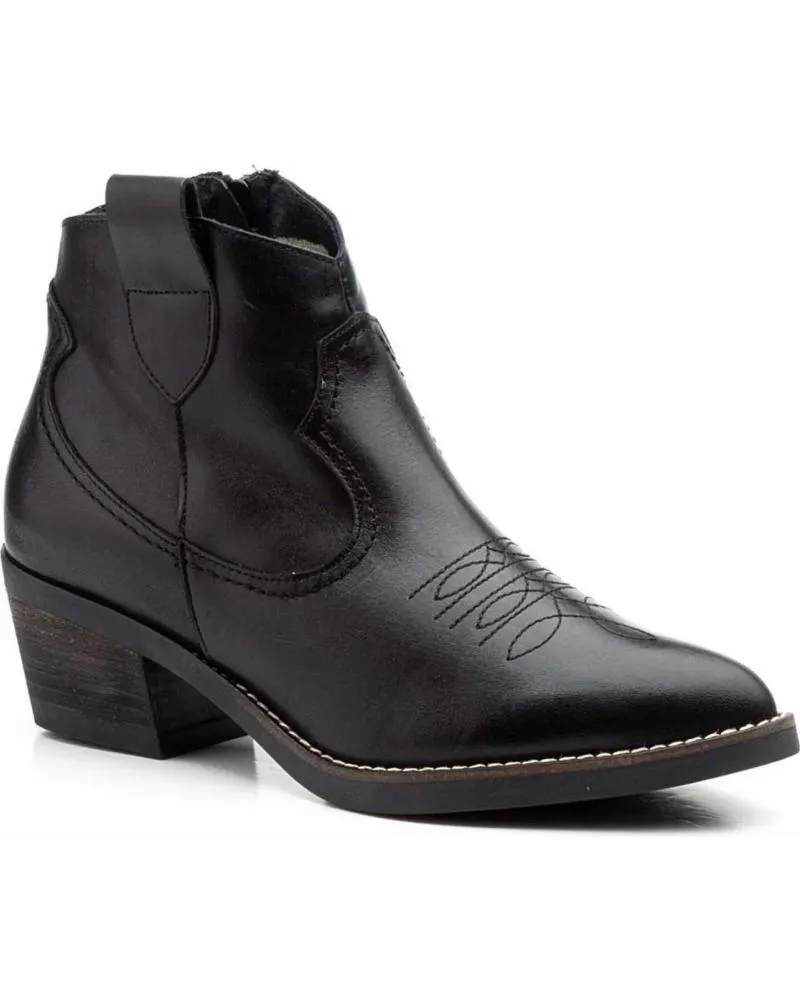Botines de Mujer LA VIDA ROSA JVPYM935 NEGRO