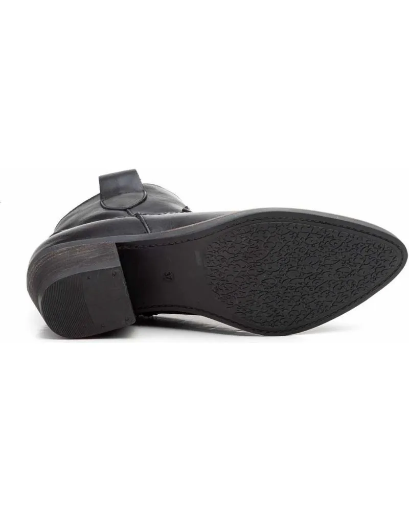 Botines de Mujer LA VIDA ROSA JVPYM935 NEGRO