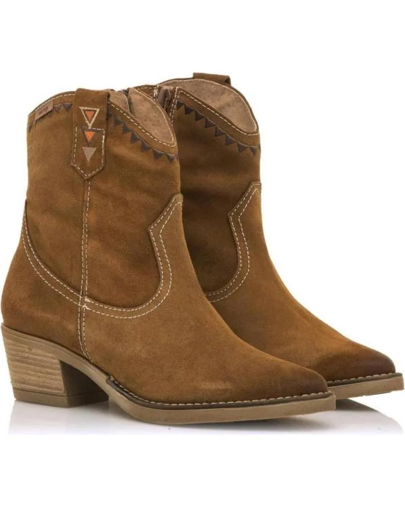 Botines de Mujer MTNG 122473 MARRON