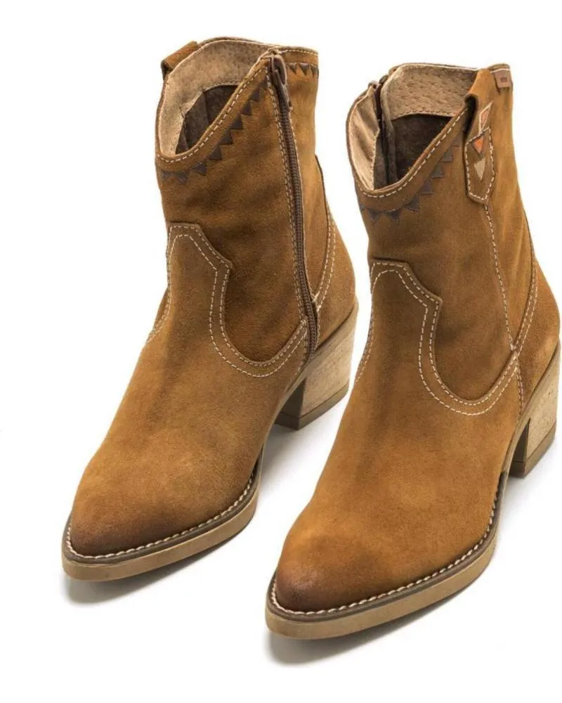 Botines de Mujer MTNG 122473 MARRON