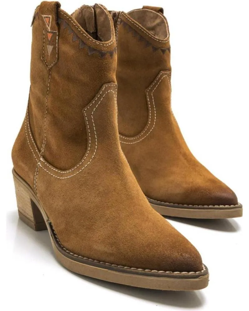 Botines de Mujer MTNG 122473 MARRON