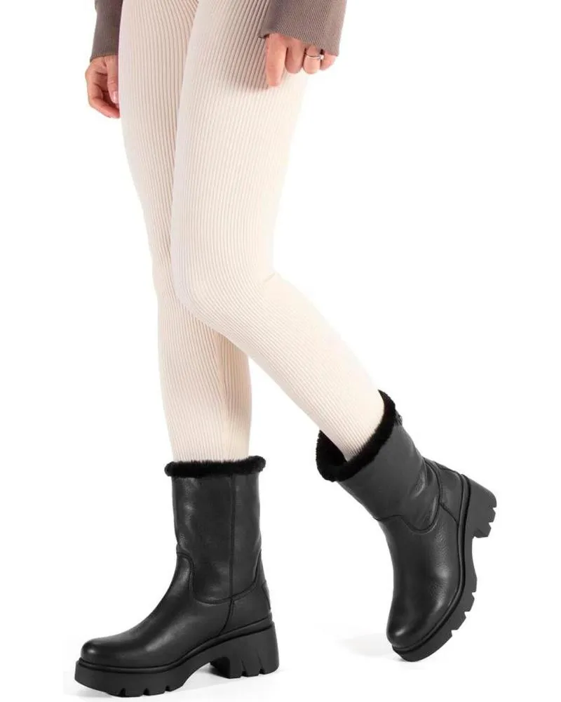 Botines de Mujer PANAMA JACK PRIYA B1 NAPA PRIYA B1 NEGRO