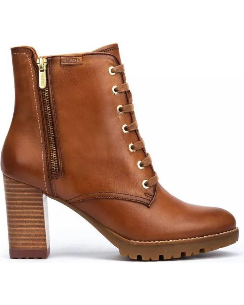 BOTINES DE MUJER PIKOLINOS BOTINES CONNELLY W7M8788 BRANDY