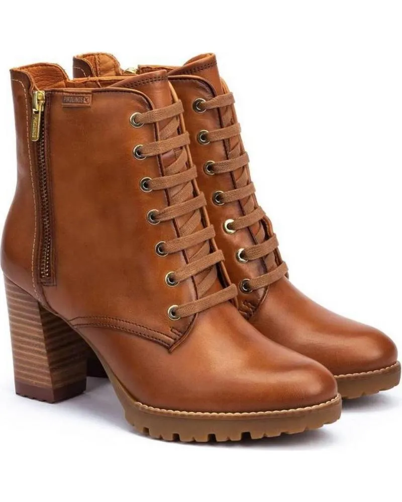 BOTINES DE MUJER PIKOLINOS BOTINES CONNELLY W7M8788 BRANDY