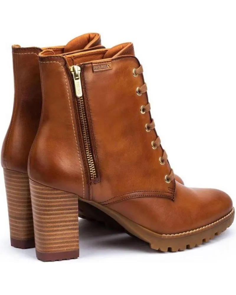 BOTINES DE MUJER PIKOLINOS BOTINES CONNELLY W7M8788 BRANDY