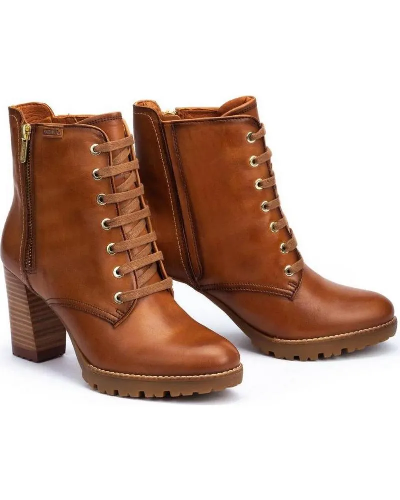 BOTINES DE MUJER PIKOLINOS BOTINES CONNELLY W7M8788 BRANDY