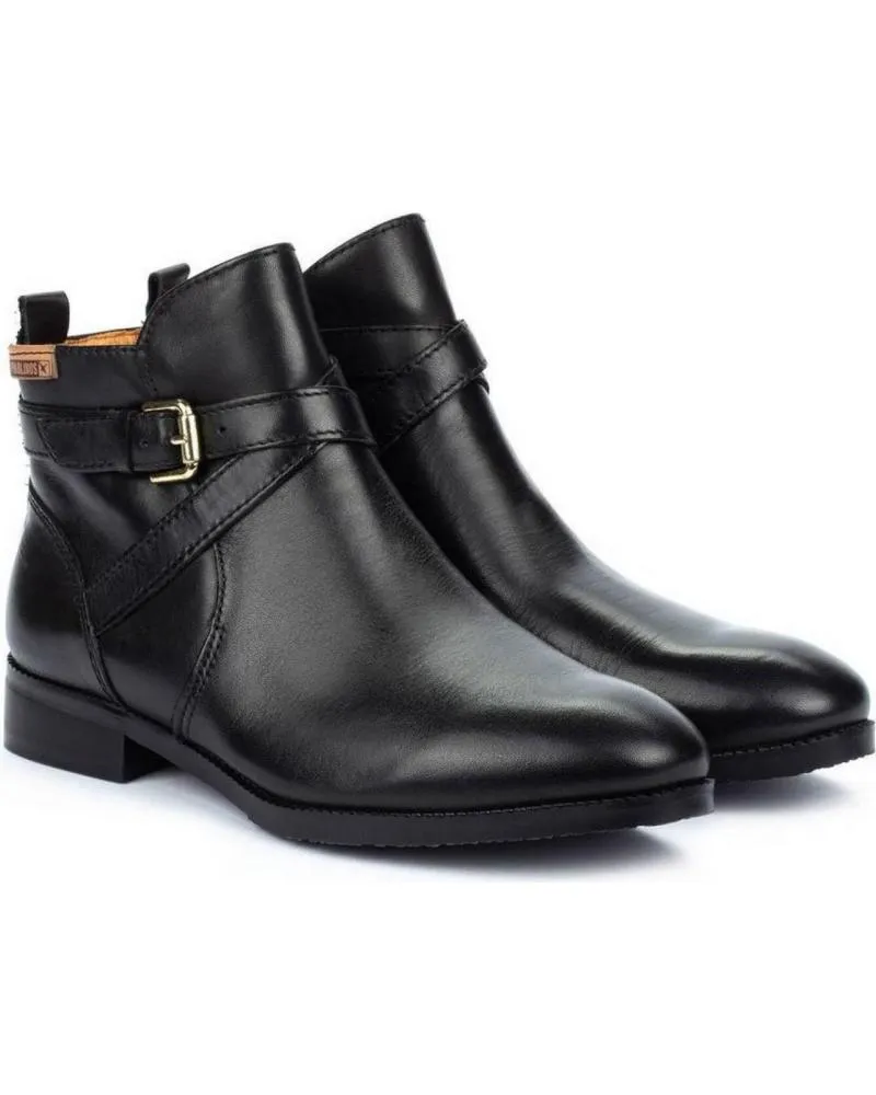 BOTINES DE MUJER PIKOLINOS BOTINES ROYAL W4D8614 BLACK