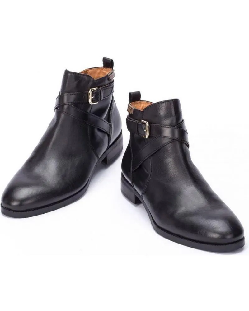 BOTINES DE MUJER PIKOLINOS BOTINES ROYAL W4D8614 BLACK