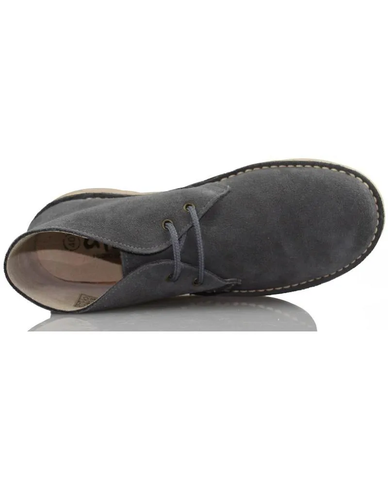 Botines de Mujer y Hombre y Niña y Niño ARANTXA ARANCHA PISACACAS COMODOS UNISEX PIEL GRIS