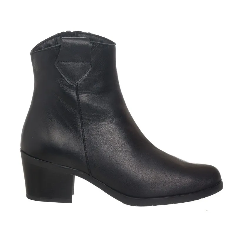 Botines De TacÓn Maria Jaen 7020 Mujer Negro