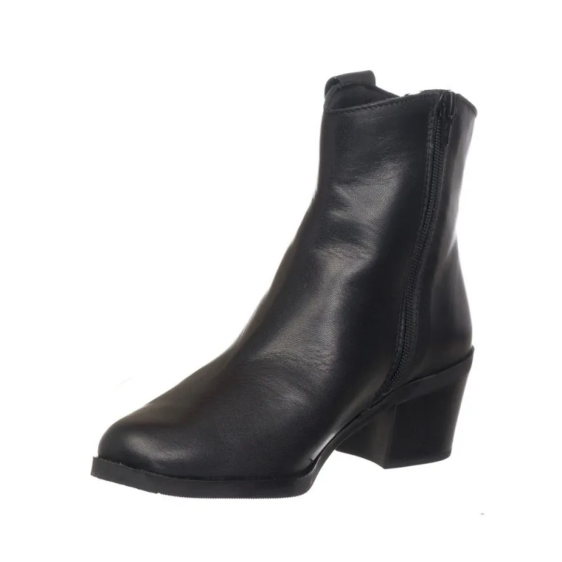 Botines De TacÓn Maria Jaen 7020 Mujer Negro