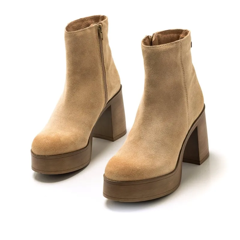 Botines Vestir de Mujer MTNG SIXTIES Beige 54939