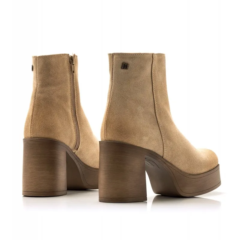 Botines Vestir de Mujer MTNG SIXTIES Beige 54939