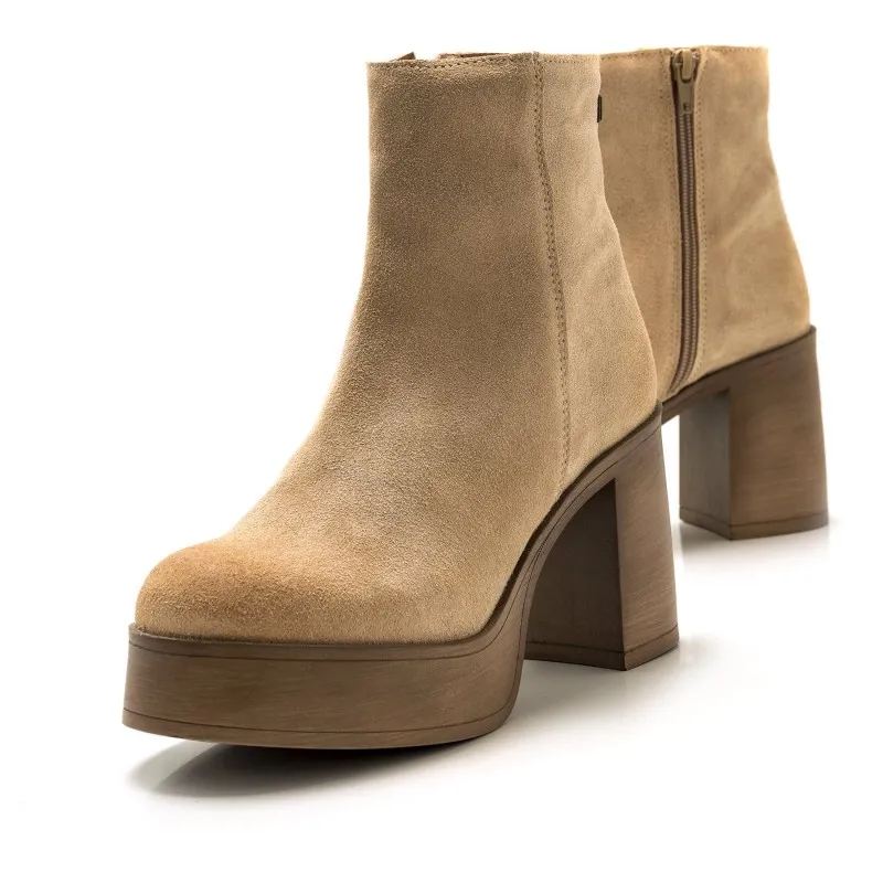 Botines Vestir de Mujer MTNG SIXTIES Beige 54939