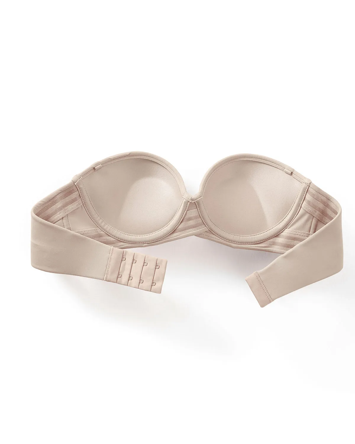 Brasier strapless Magic Up de doble realce que aumenta dos tallas de copa