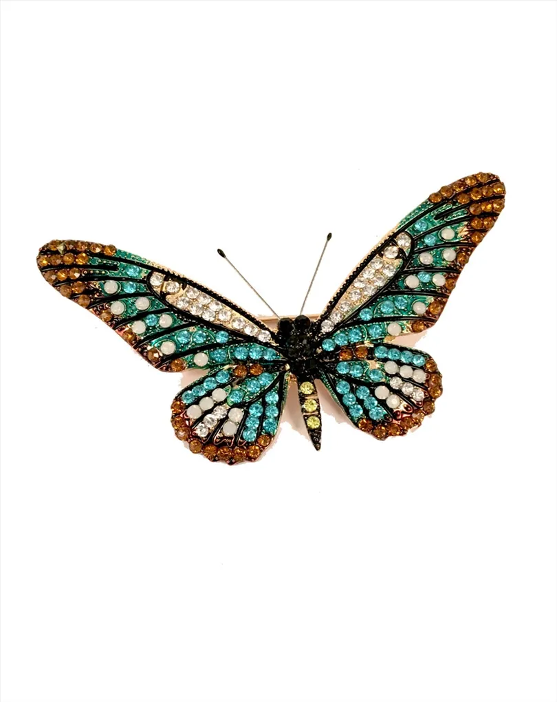 BROCHES MARIPOSAS DE COLORES (+COLORES)