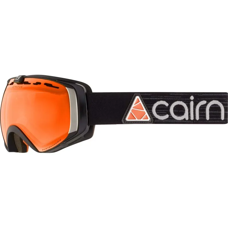 Cairn Stratos / Evolight Nxt Pro (Mat Black Orange) máscara de esquí para adultos
