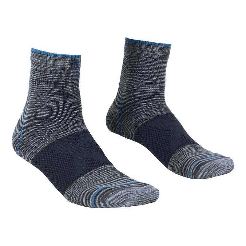 Calcetines Ortovox Alpinist Quarter (Grey Blend) Hombres