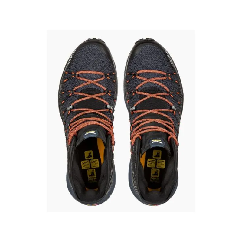 Calzado de senderismo Salewa Ms Dropline Mid (Negro/Azul Ombre) hombre