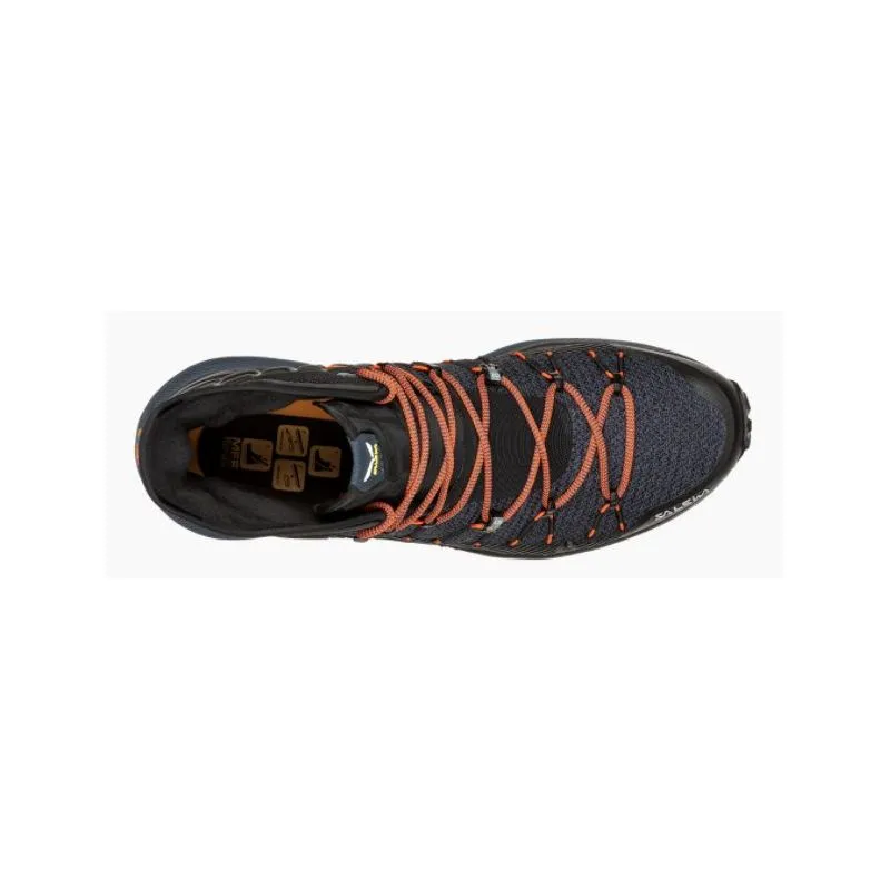 Calzado de senderismo Salewa Ms Dropline Mid (Negro/Azul Ombre) hombre