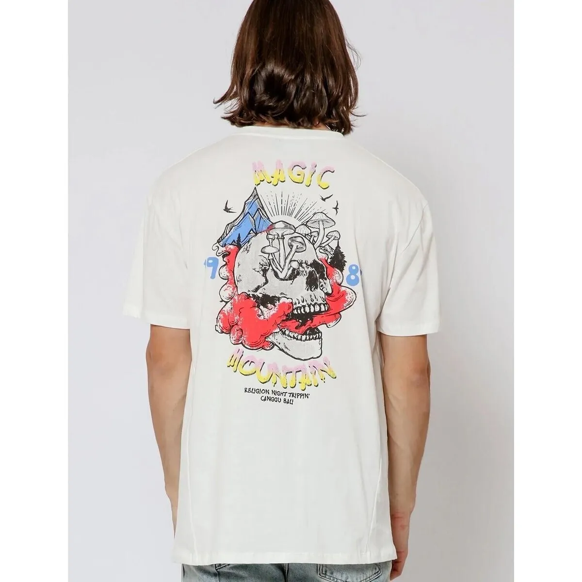 CAMISERA  14BMMN96 MAGIC MOUNTAIN OFF WHITE