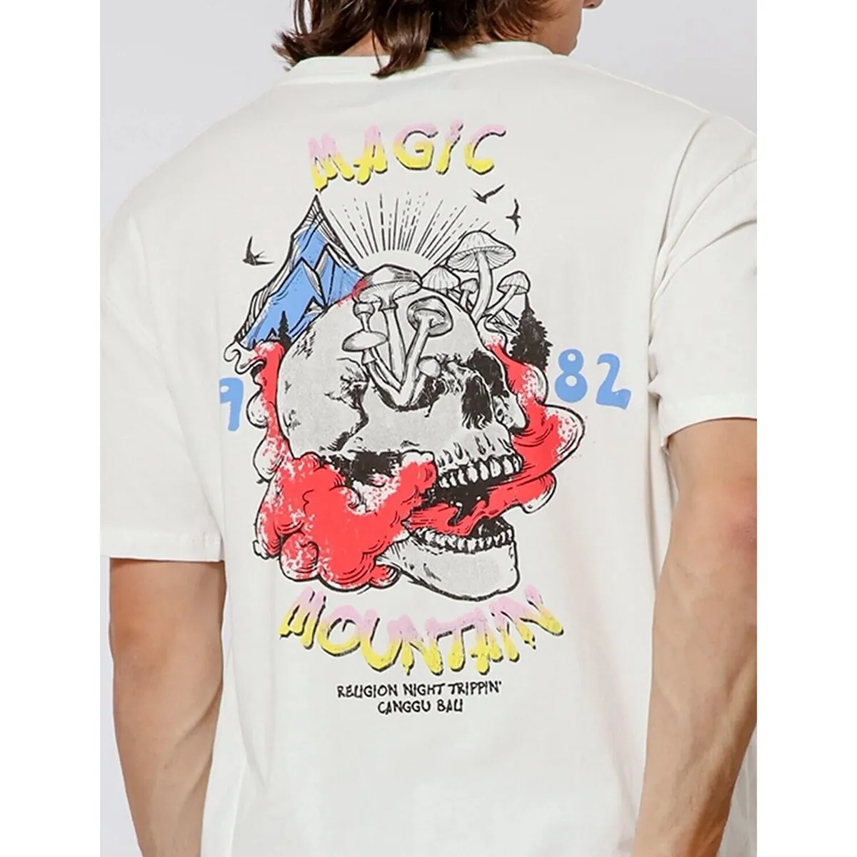 CAMISERA  14BMMN96 MAGIC MOUNTAIN OFF WHITE