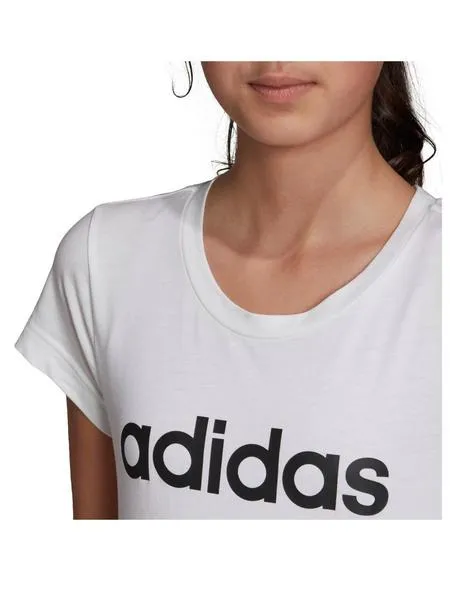 camiseta adidas blanca niña
