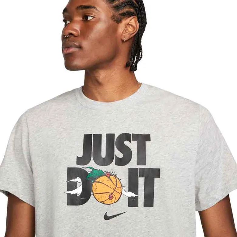 Camiseta Basket Nike "Just Do It" Grey