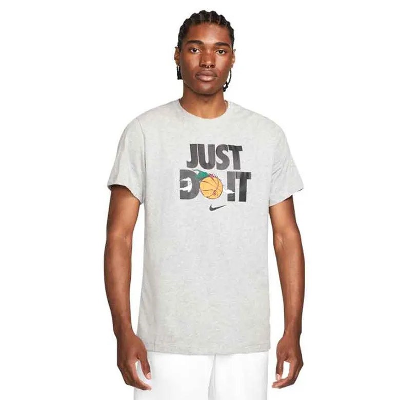 Camiseta Basket Nike "Just Do It" Grey