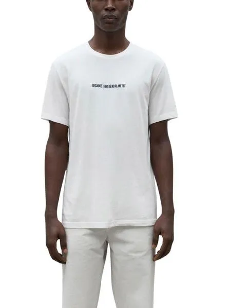 Camiseta Blanca Ecoalf para Hombre