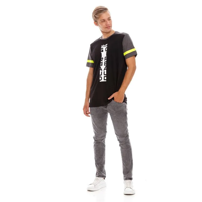Camiseta Manga Corta Para Hombre