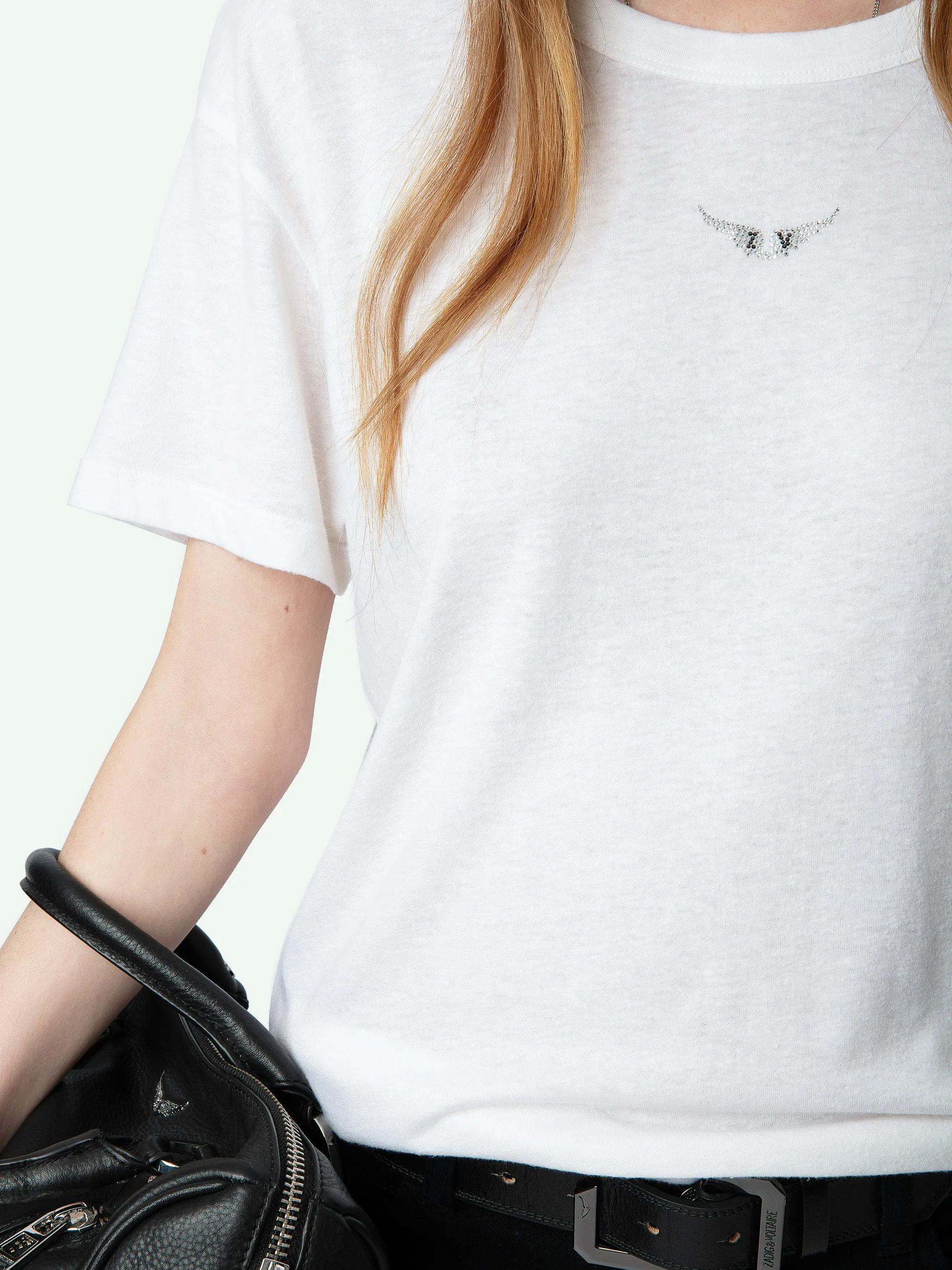 Camiseta Marta Wings con Strass