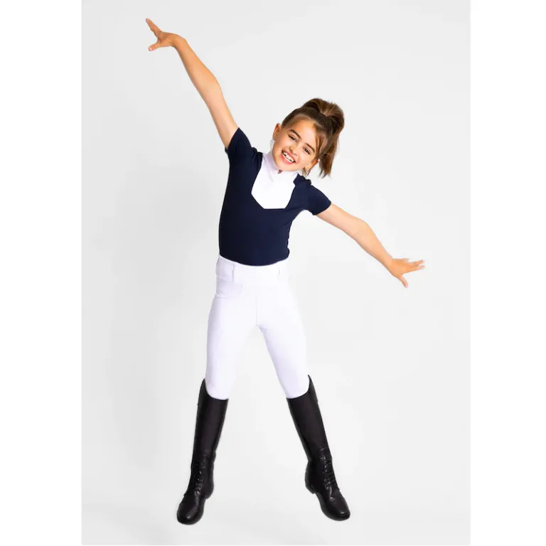 Camiseta Niña Maximilian Equestrian Sienna Manga Corta