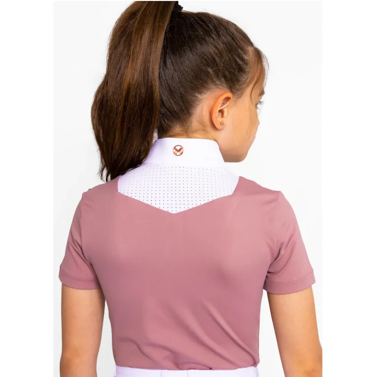 Camiseta Niña Maximilian Equestrian Sienna Manga Corta